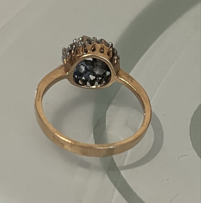 Каблучка золота жіноча «Малинка»