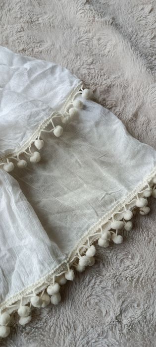 Przepiękna kremowa boho wiskozowa spódniczka mini Hunkemöller rozmiar M