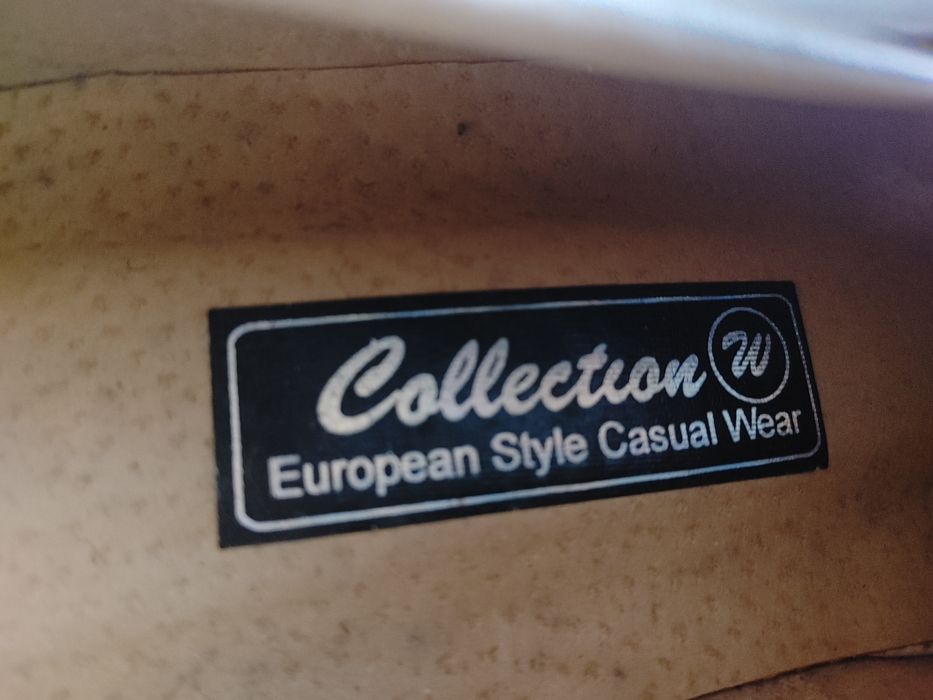 Туфлі літні шкіряні