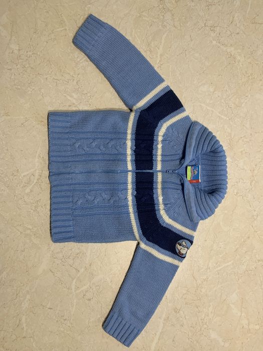 Sweter chłopięcy rozpinany 92