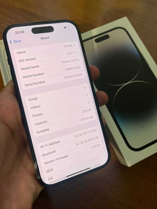 iPhone 14 pro 256 gb, повний комплект, айфон 14 про 256