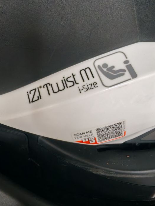 Fotelik bezwypadkowy BeSafe iZi Twist M i-Się do 18kg (4 lata)
