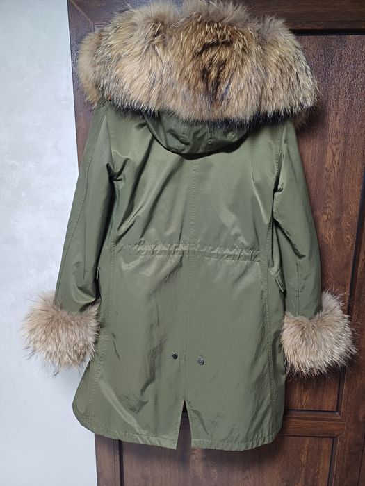 Парка з натуральним хутром