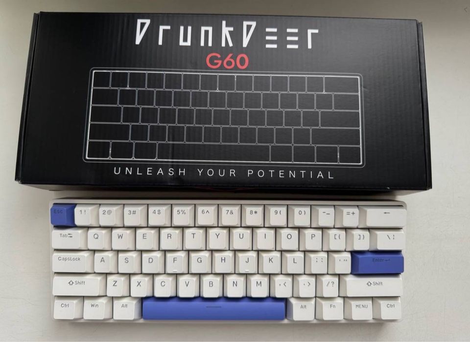 Магнитная Клавиатура DrunkDeer G60(Wooting, SteelSeries)Rapid Trigger