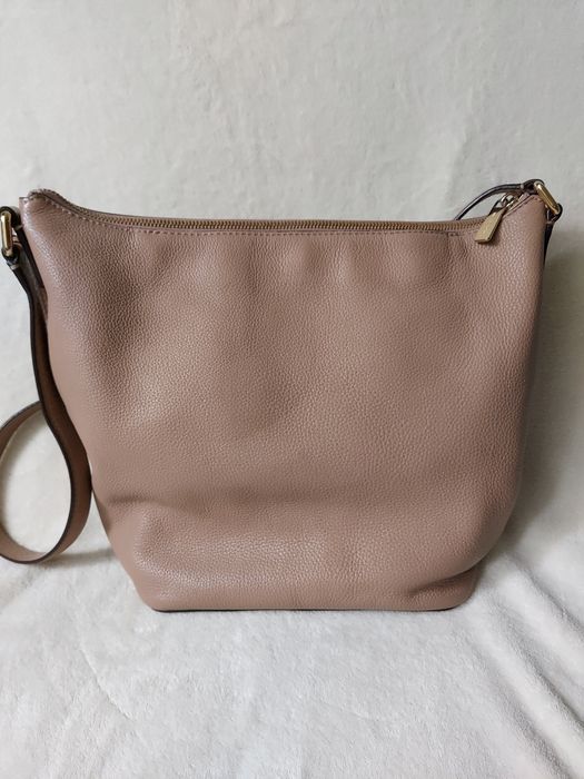 Brązowa  torba Michael Kors Hobo Selma