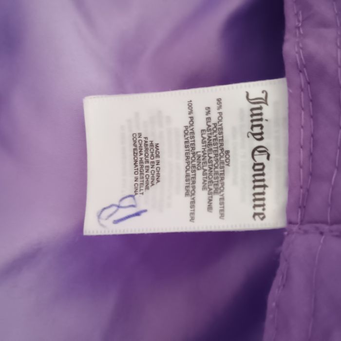 Kapelusz liliowy fioletowy welurowy Luicy Couture 57 cm
