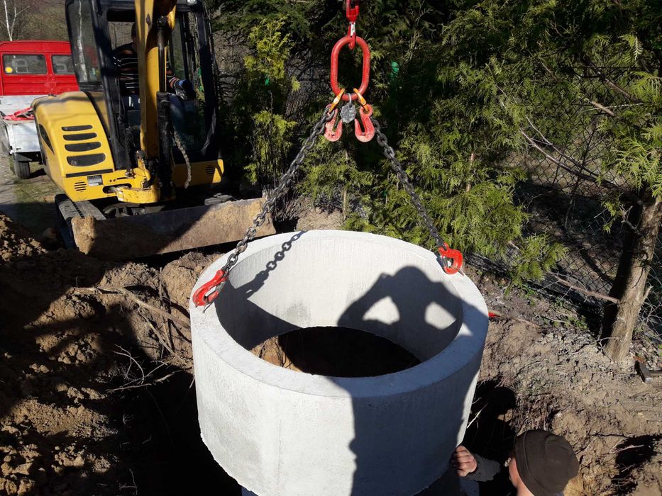 Studnia Głębinowa, Odwierty pod pompy ciepła, odwadnianie działki