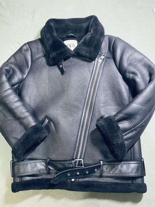 Косуха дубленка зима