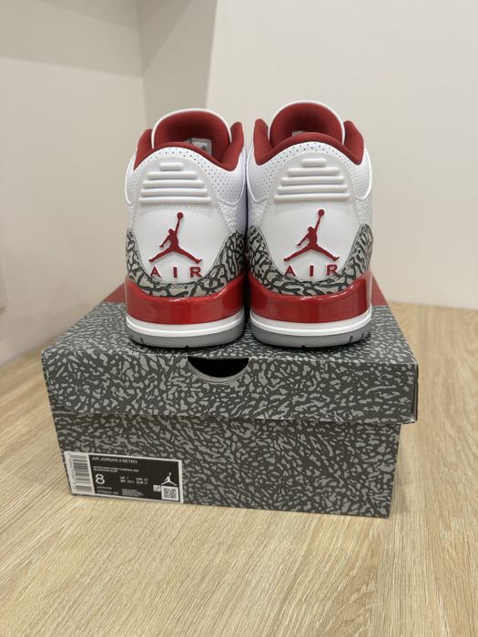 Nike Air Jordan 3 Retro Cardinal Red 41 EU