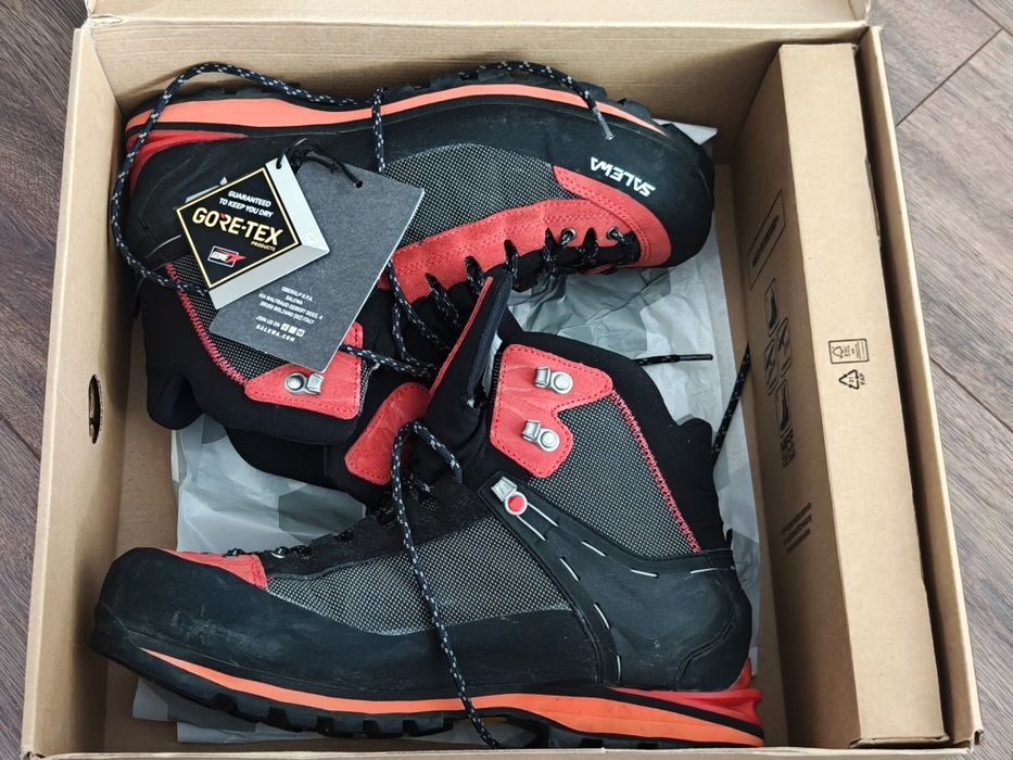 Buty wysokogórskie męskie Salewa Crow GTX black/papavero