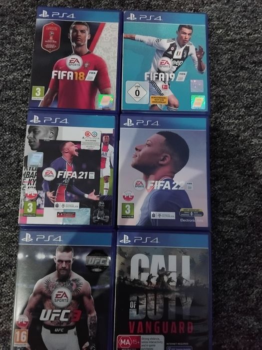 Sprzedam gry FIFA,Call Of Duty i UFC