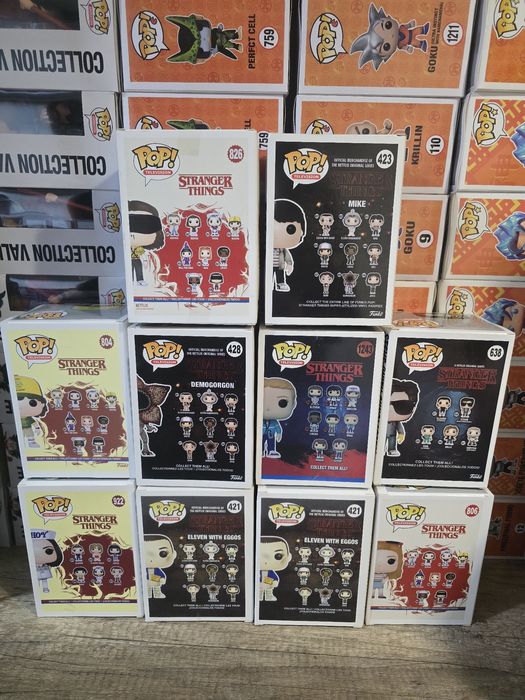 Pack stranger things figuras novas em caixa