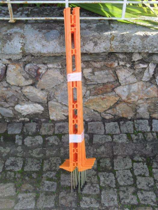 Cerca elétrica kit completo fácil/rápido de mudar além ter + segurança