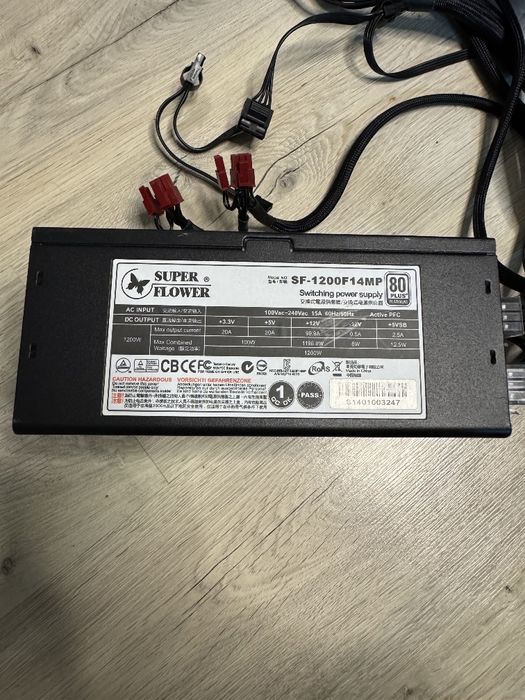 Блок живлення SuperFlower 1200w 80+ Platinum