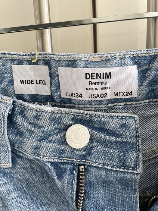 Jeansy Bershka Wide Leg