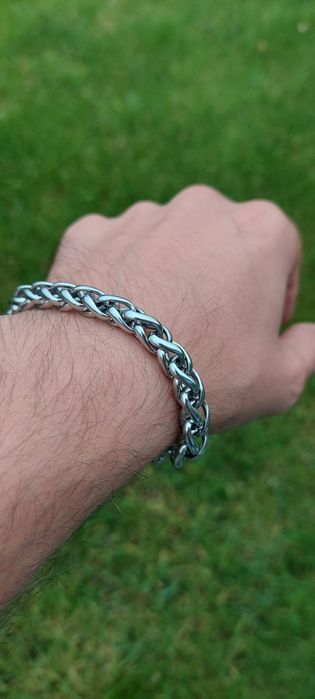Браслет из нержавеющей стали "Byzantine Chain", 8мм