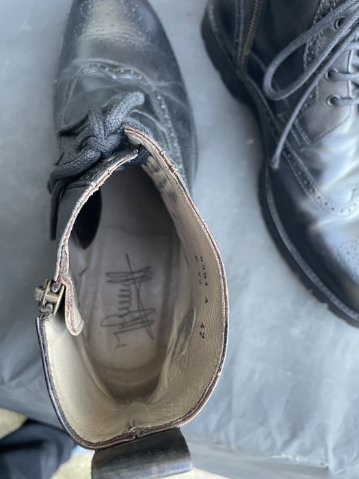 Botas pele preta Tam 42