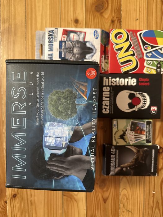 Karty, okulary prezenty