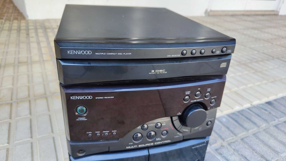 Aparelho Hi-Fi Kenwood RXD-G2 | Sistema de Som Vintage (Para Peças / Reparação)