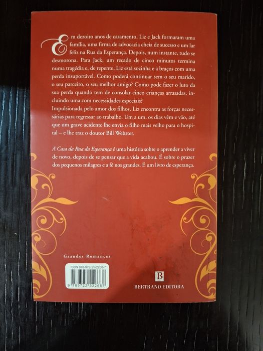 Livro A casa da rua da esperança Danielle Steel (Autor)
A Casa da Rua