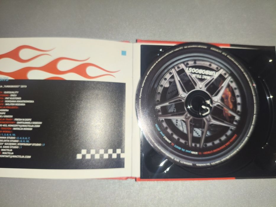 Płyta cd Wac Toja - Turboboost z Autografem!