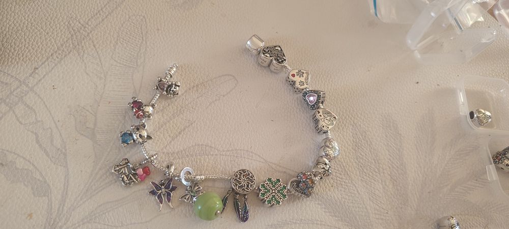 Bransoletka s 925, Charms s 925.   Nowe