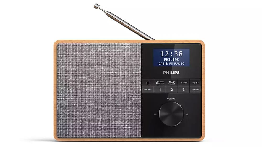outlet radio sieciowo-przenośne philips tar5505/10 dab+ fm w stylu retro