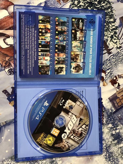 Box vr gra fitness na ps4 cwiczenia gry playstation gogle