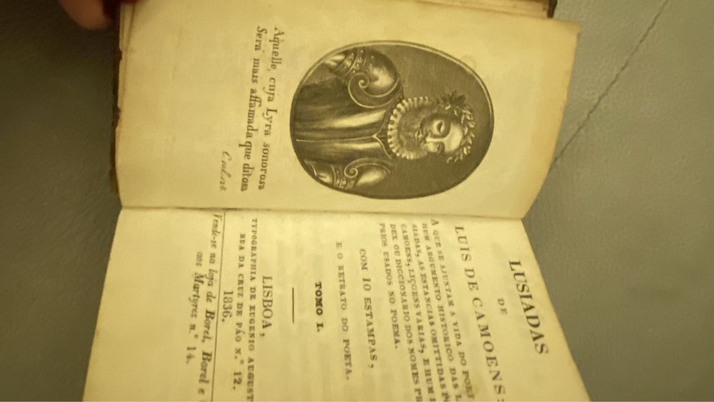 Os Lusiadas – edição de 1836