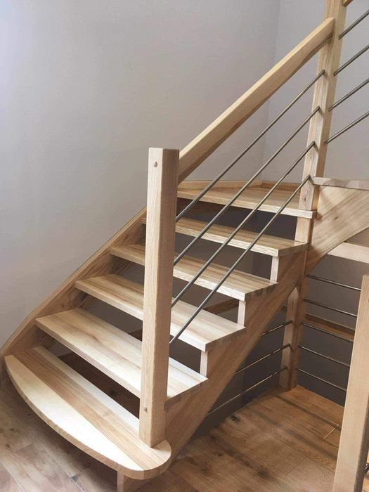 Schody stopnie trepy parapety blaty klejone