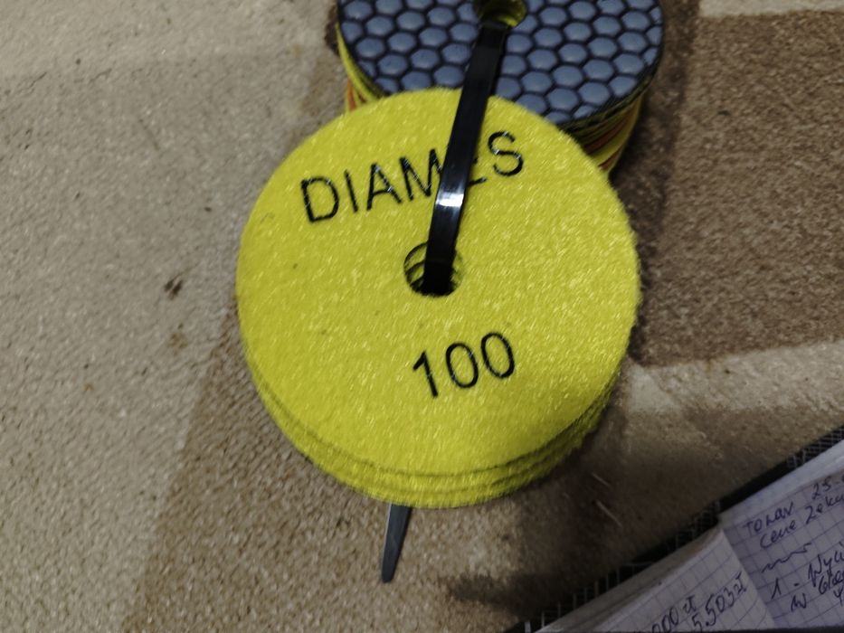 Diamentowy pad dysk polerski Diames fi 100