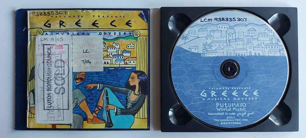 Putumayo Presents Greece A Music Odyssey 2004r