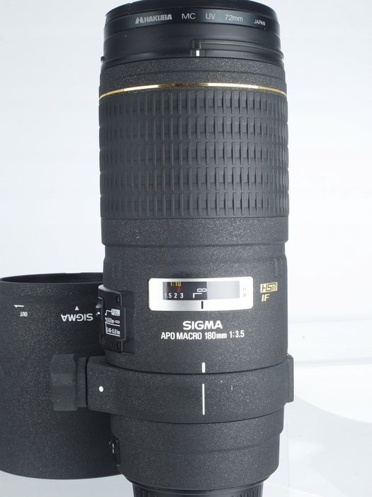 EF 180mm f3.5 Macro Sigma EX HSM do Canon EF +filtr UV 23%VAT Gwar
