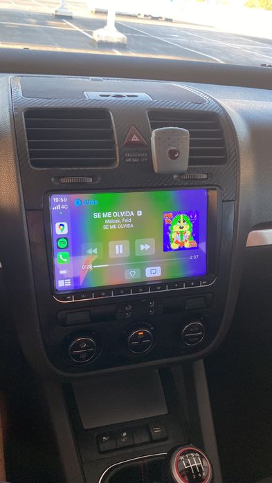 Rádio Android Volkswagen Golf Passat Skoda Seat CARPLAY WIFI GPS 2/32G