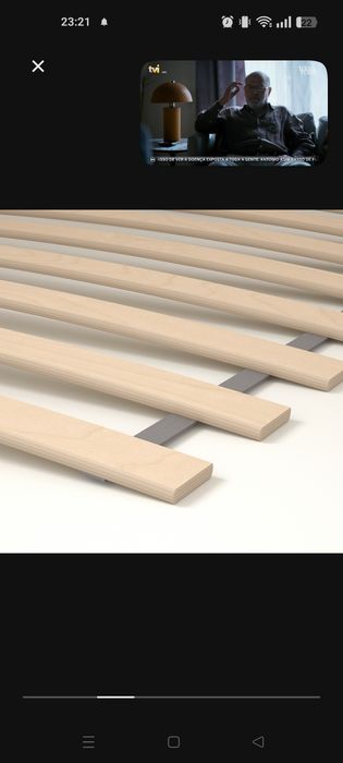 Cama e colchão IKEA