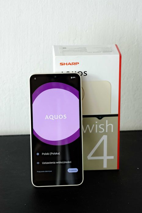 Sharp Aquos Wish 4 6/256 + etui + 3x szkło - Rezerwacja