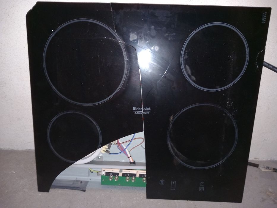 Placa vitroceramica para peças