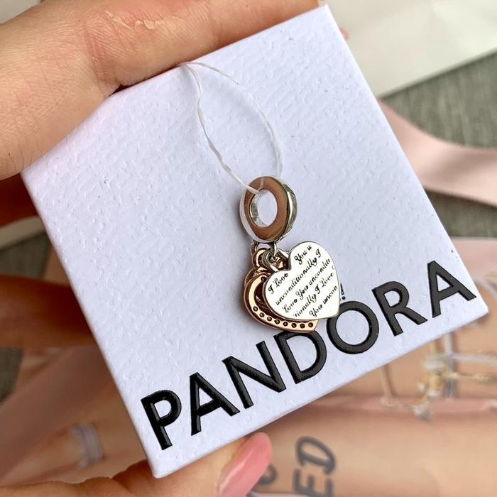 Намистина PANDORA шарм Пандора підвіска Кохаю тебе безумовно оригінал