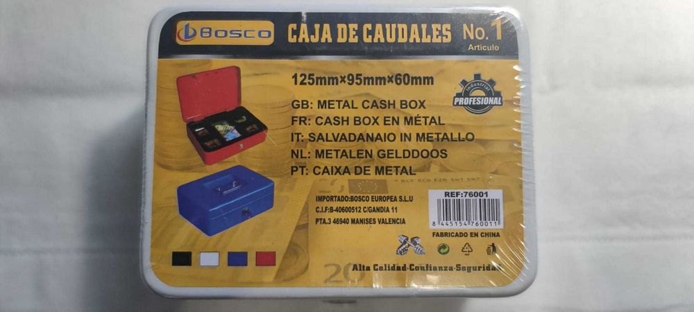 Caixa de Metal / Cofre Bosco No. 1 – Nova
