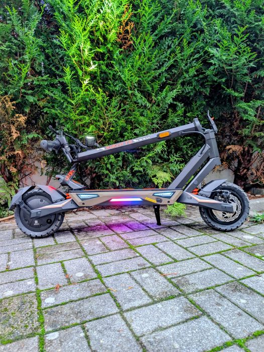 Trotinete Elétrica Dobrável AUSOM F1 MAX Dual Motor  Total 2800W