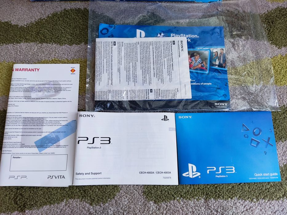 Playstation 3 super slim CIB 500GB cech-4003c
