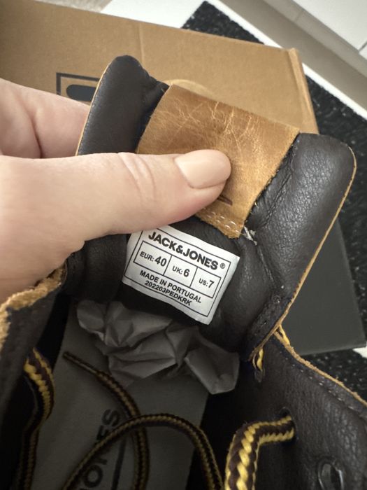 Ботінки чоловічі 40 розмір Jack Jones