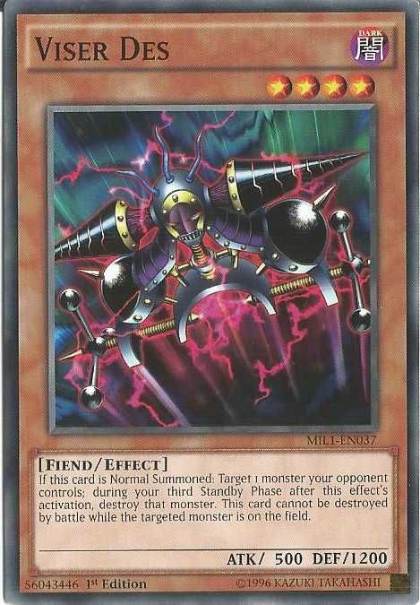 Karta YUGIOH Viser Des v.2