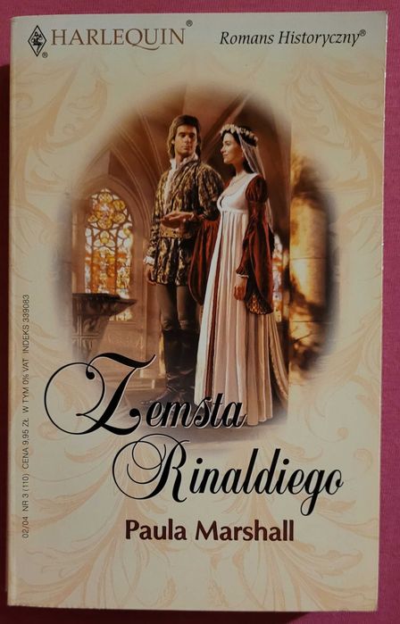 Romans historyczny "Zemsta Rinaldiego" autor P.Marshall  nr 110