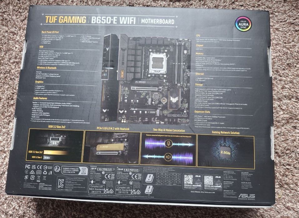 Материнська плата ASUS TUF GAMING B650-E WIFI (90MB1GT0-M0EAY0)