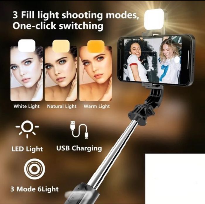 Haste selfie controlo remoto bluetooth