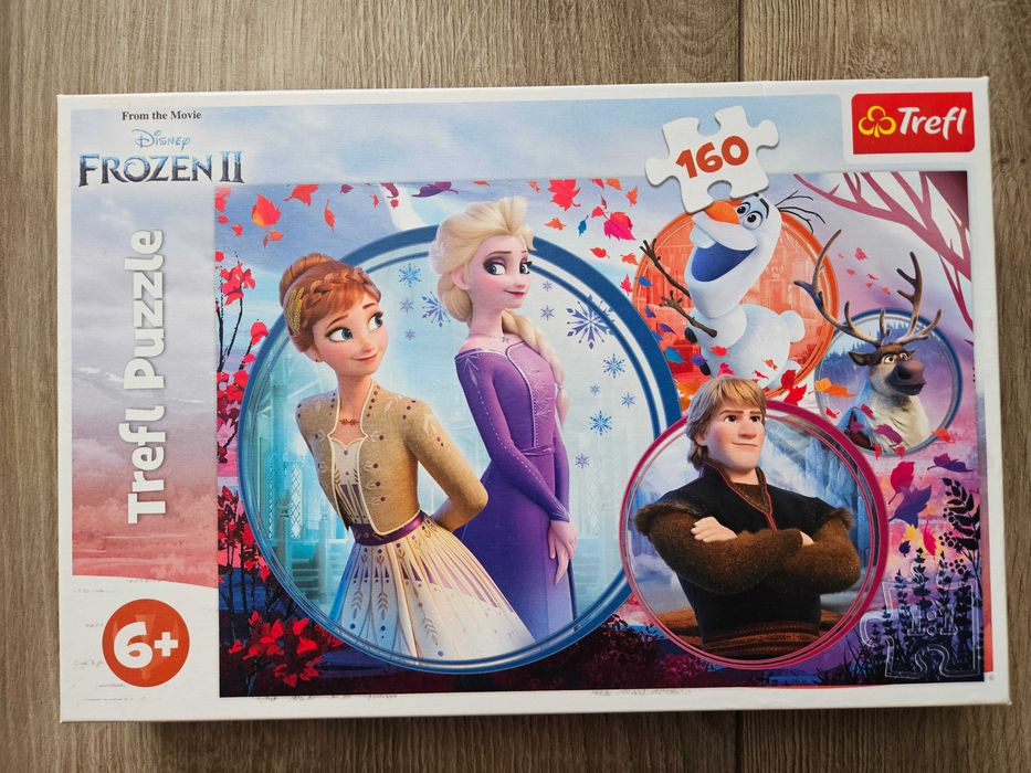 Пазл Trefl Frozen 2 Приключения сестер 160 деталей (15374)