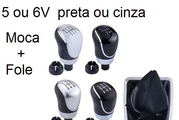 Fole + Moca manete punho de velocidades Ford Focus Fiesta  NOVA