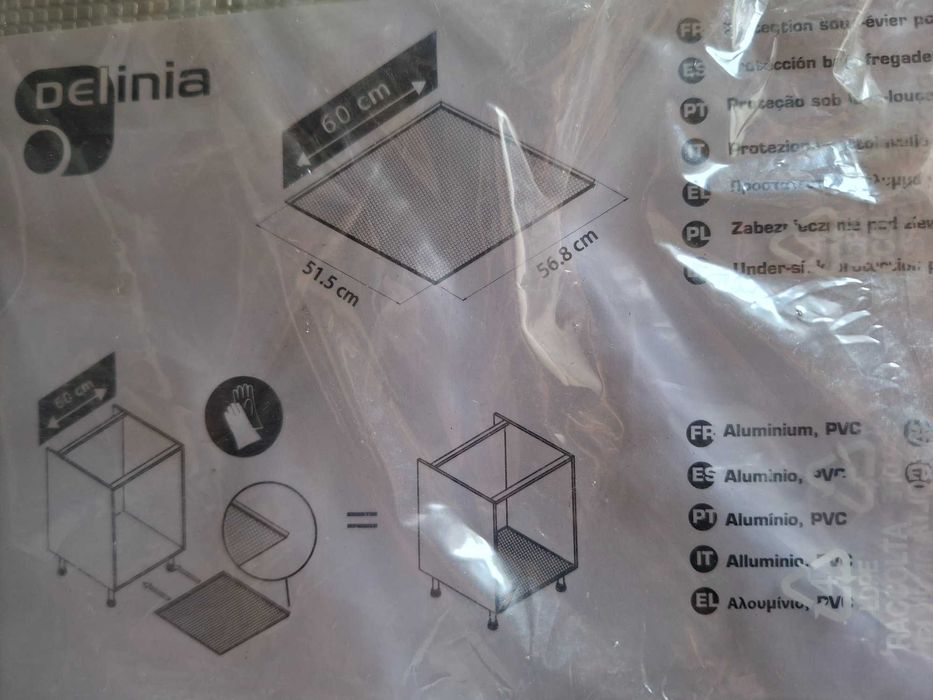 Chapa de aluminio para movel cozinha