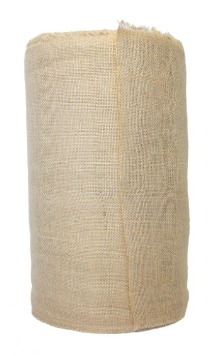 Juta bieżnik na stół weselny Tkanina Jutowa 50 cm szerokości